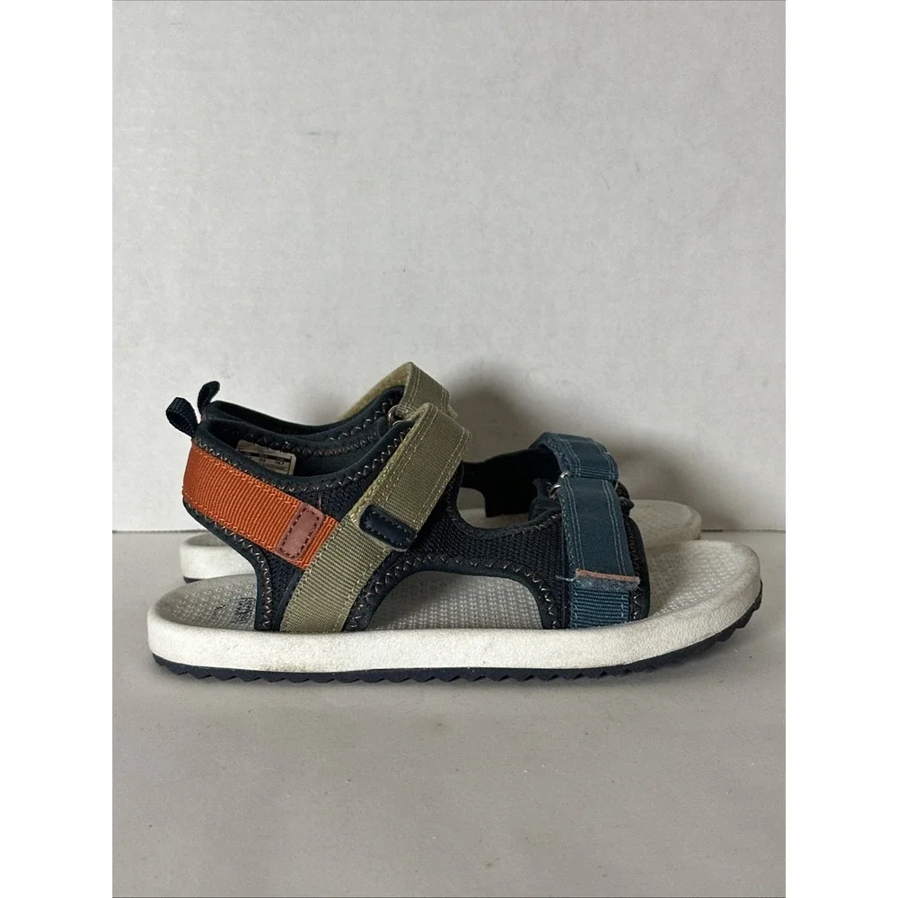 OshKosh B'gosh Toddler Boy's Size 1M Double Adjust Sandals Multicolor